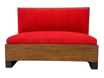 Willem Penaat Art Deco Modernist Bench or Sofa for Metz & Co, 1930s